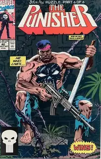 Cover of The Punisher #40