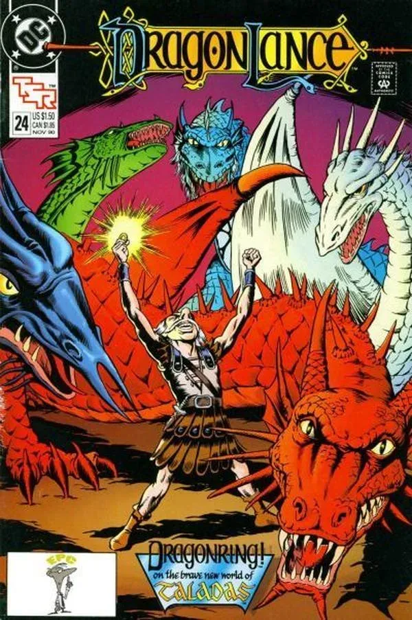 Cover of DragonLance Comic Book #24