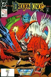 Cover of DragonLance Comic Book #24