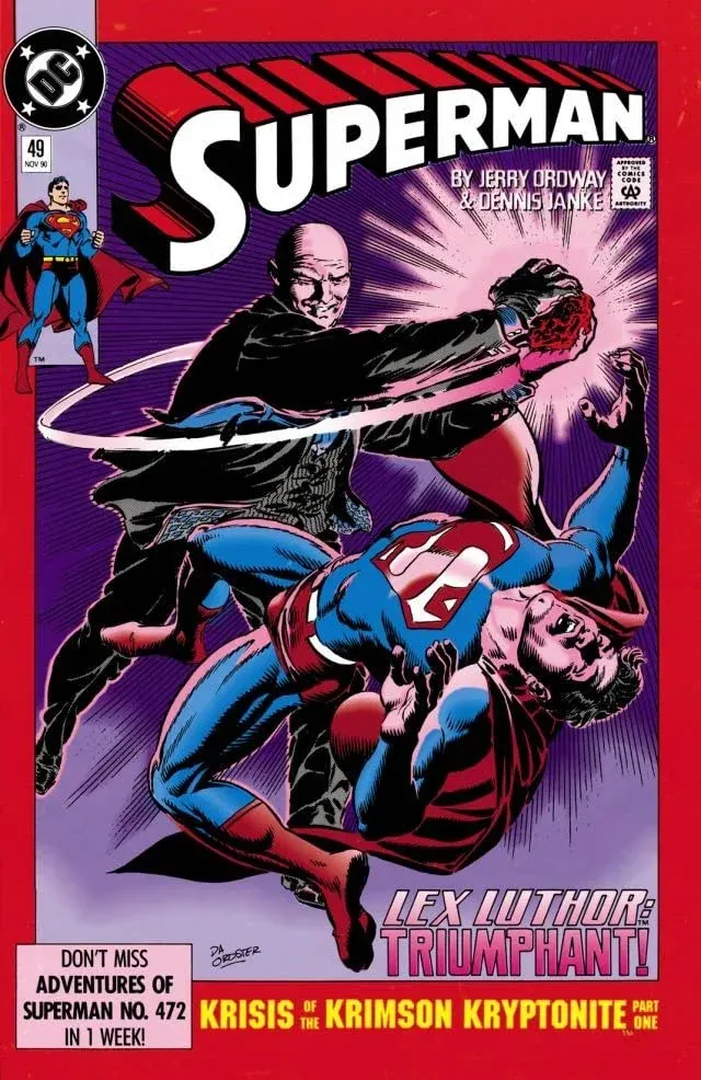 Cover of Superman #49