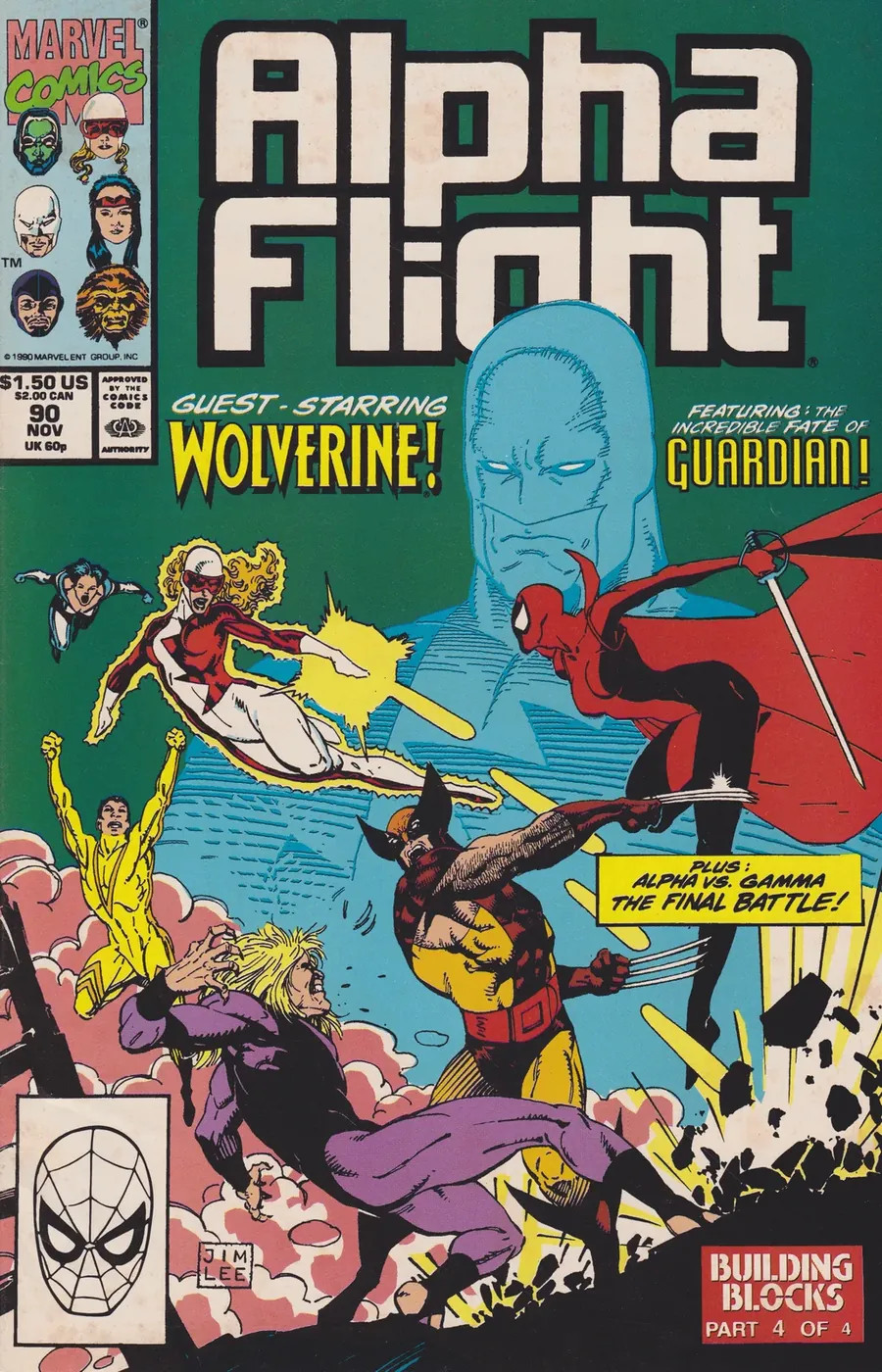 Cover of Alpha Flight #90