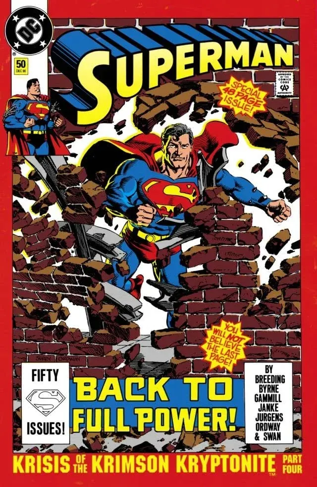 Cover of Superman #50