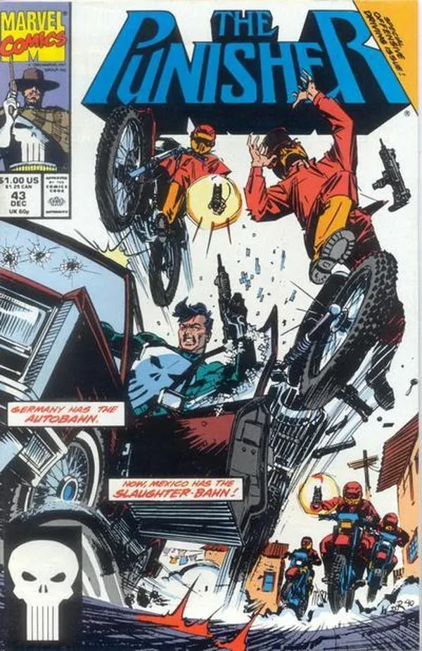 Cover of The Punisher #43
