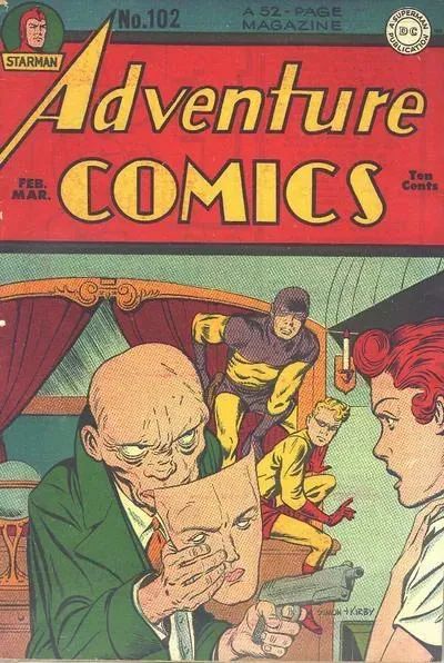 Cover of Adventure Comics #102