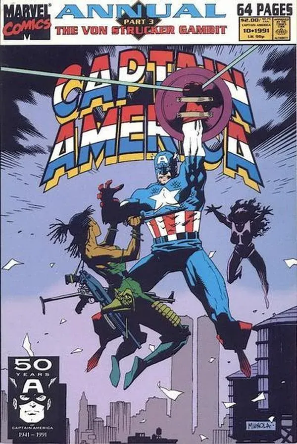 Cover of Captain America Annual #10