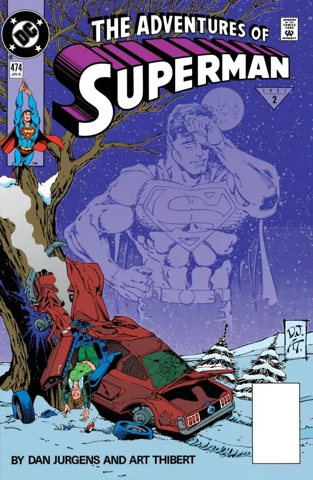 Cover of Adventures of Superman #474