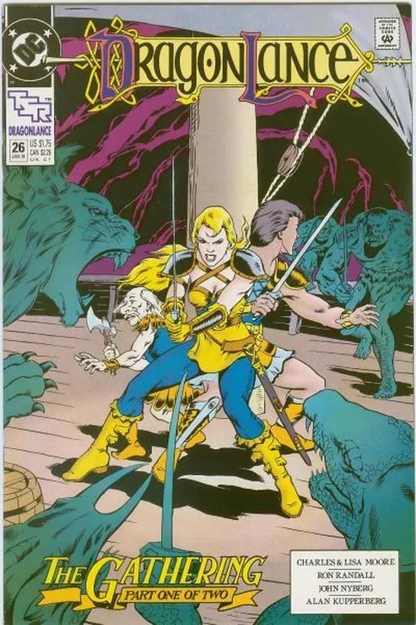 Cover of DragonLance Comic Book #26