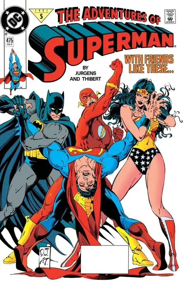 Cover of Adventures of Superman #475