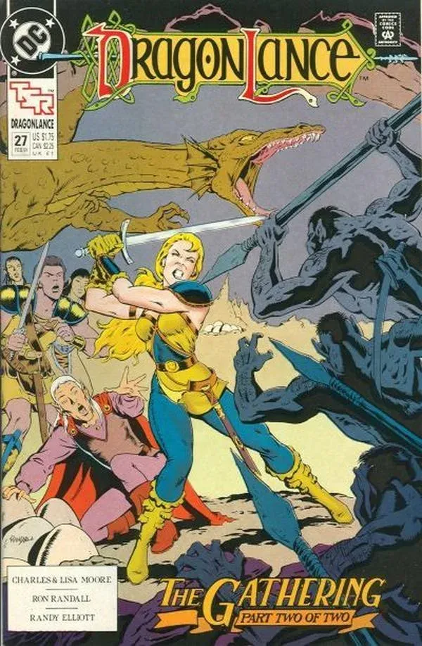 Cover of DragonLance Comic Book #27