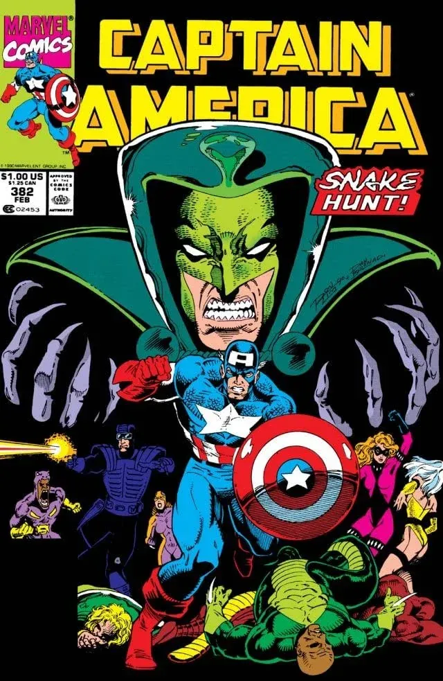 Cover of Captain America #382