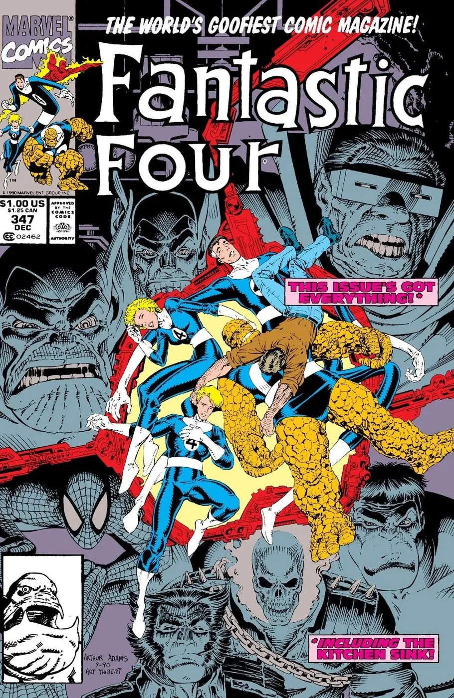 Cover of Fantastic Four #347