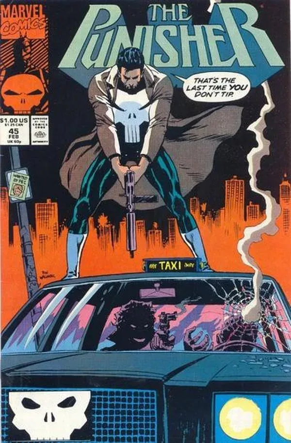 Cover of The Punisher #45