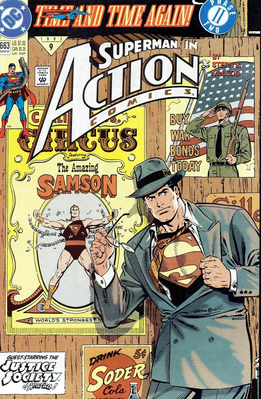 Cover of Action Comics #663
