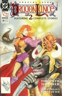 Cover of DragonLance Comic Book #28