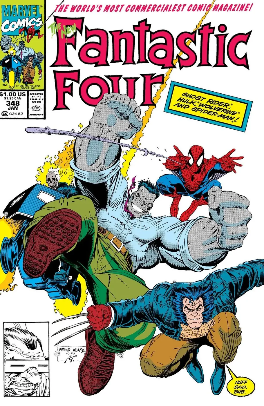 Cover of Fantastic Four #348