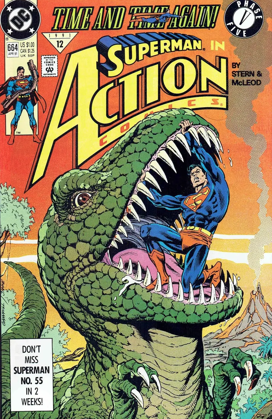 Cover of Action Comics #664
