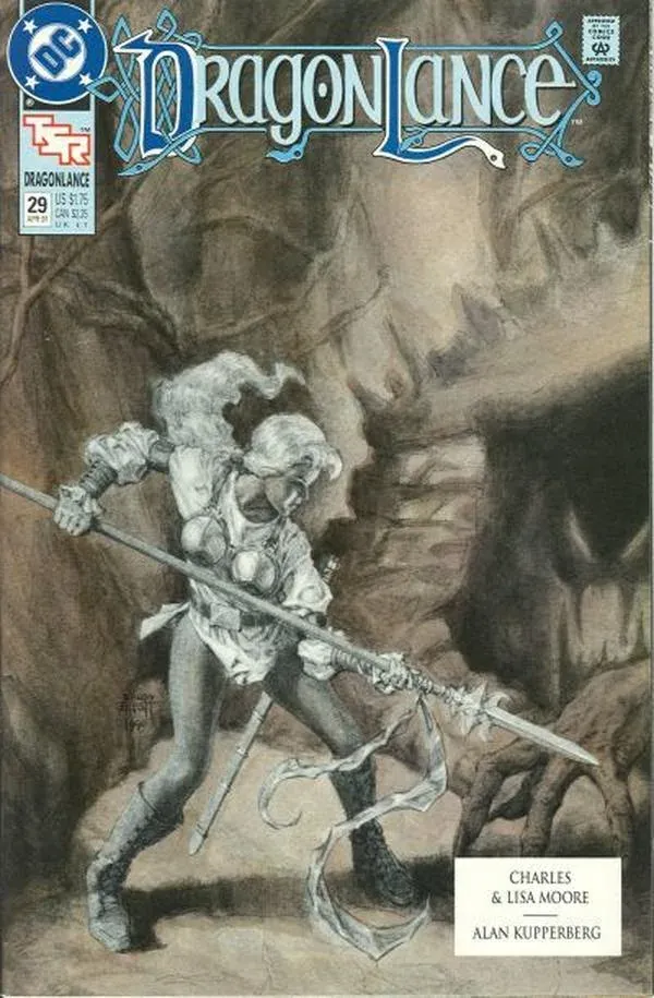 Cover of DragonLance Comic Book #29