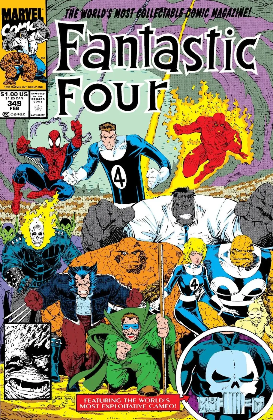 Cover of Fantastic Four #349