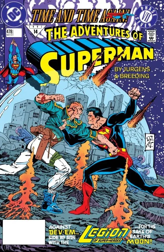 Cover of Adventures of Superman #478