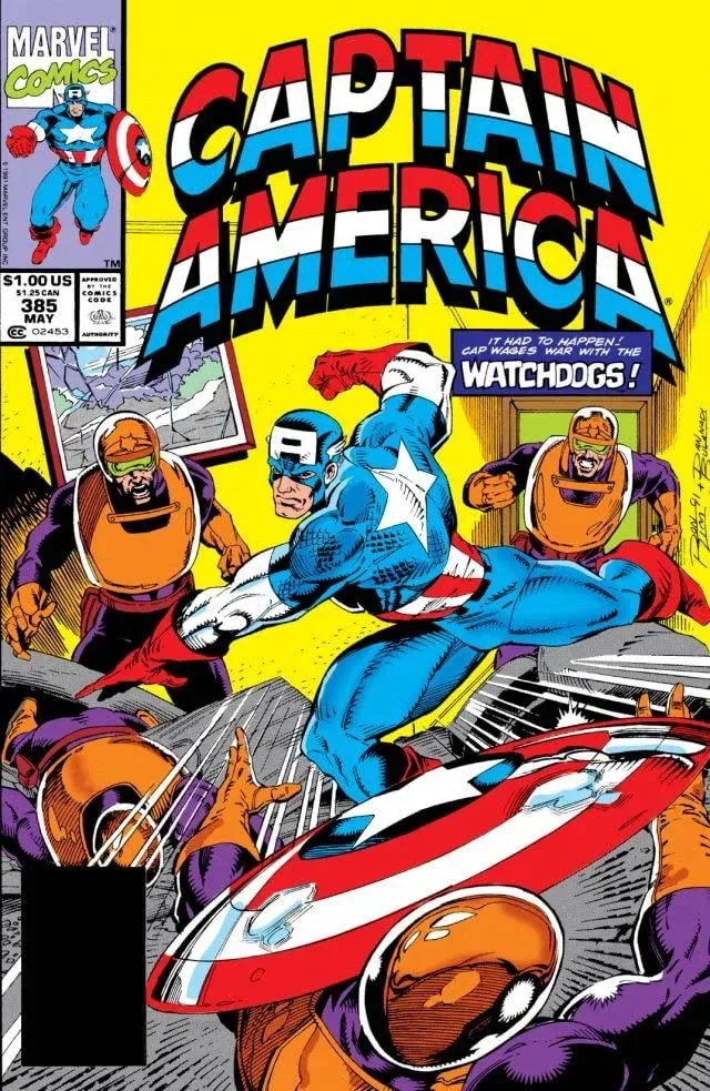 Cover of Captain America #385