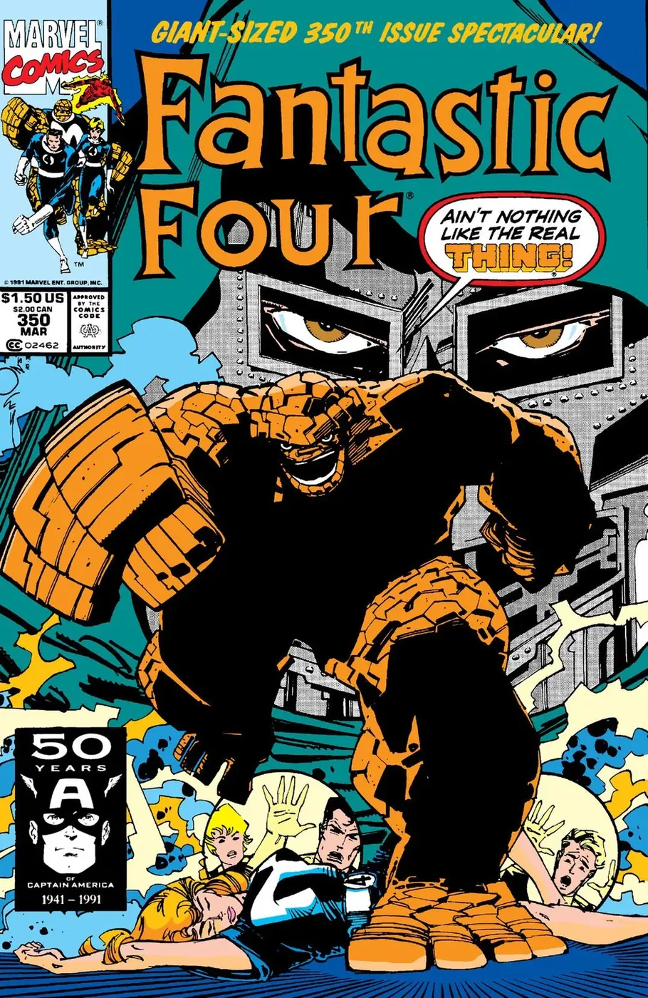 Cover of Fantastic Four #350