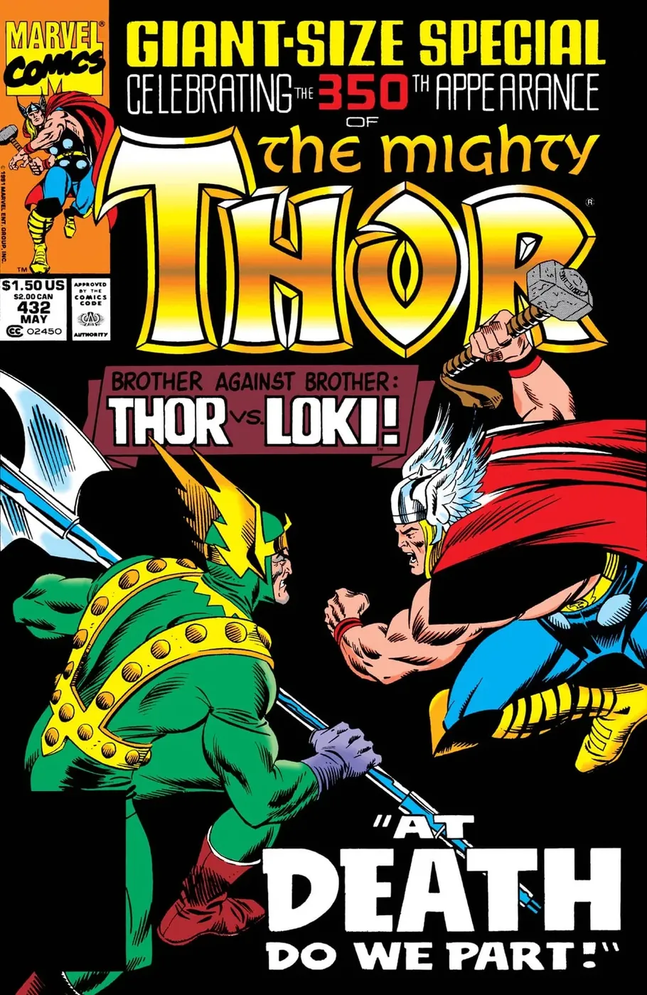 Cover of Thor #432