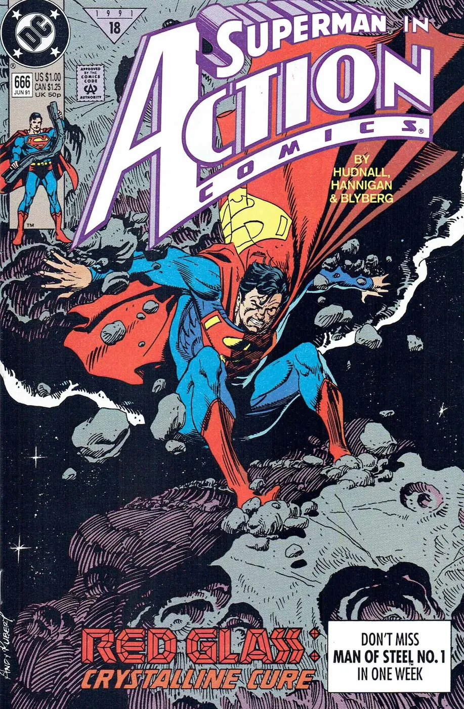 Cover of Action Comics #666