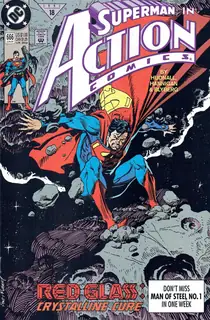 Cover of Action Comics #666