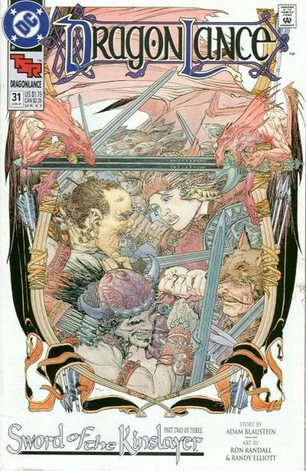 Cover of DragonLance Comic Book #31
