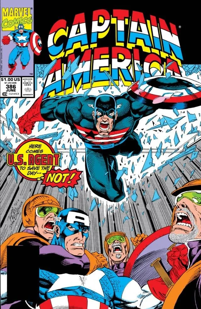 Cover of Captain America #386