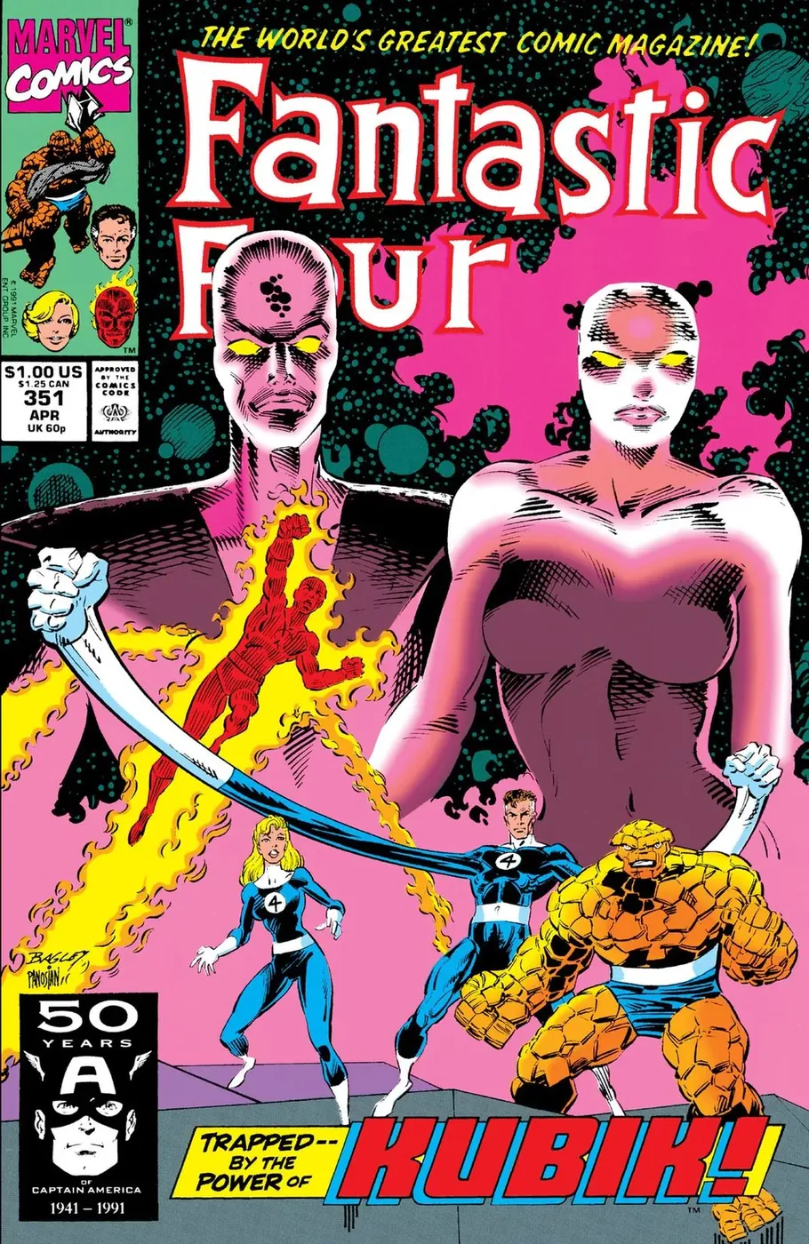 Cover of Fantastic Four #351