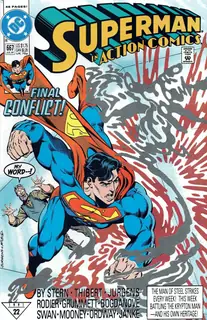 Cover of Action Comics #667