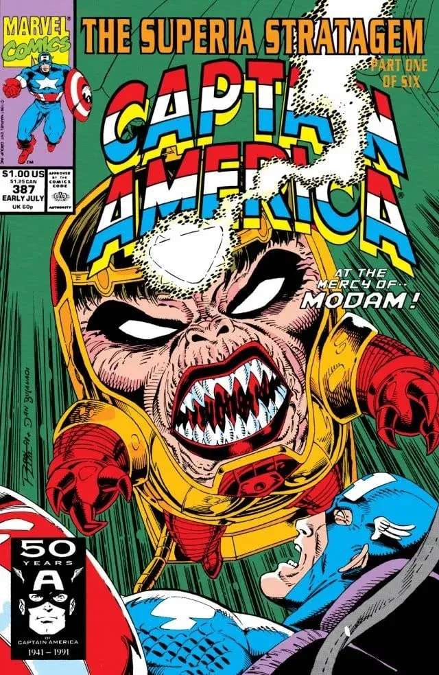Cover of Captain America #387
