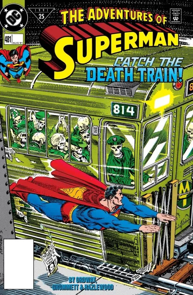 Cover of Adventures of Superman #481