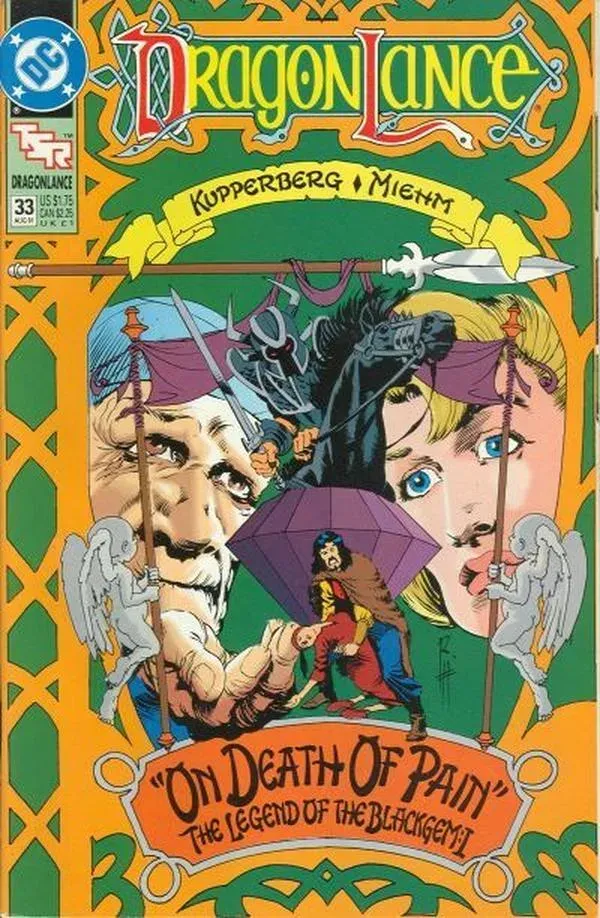 Cover of DragonLance Comic Book #33