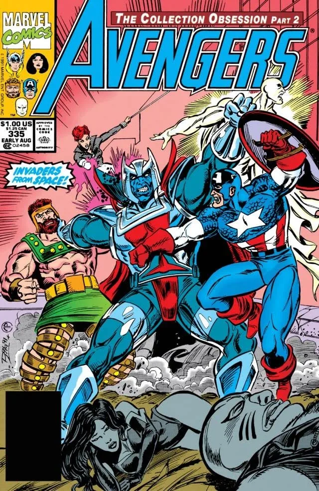 Cover of The Avengers #335