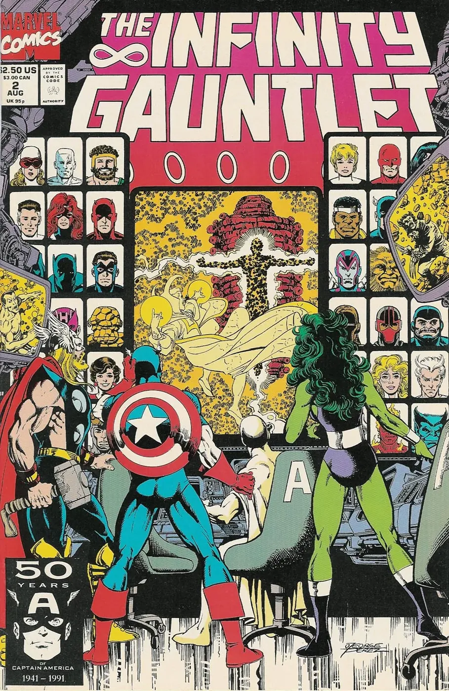 Cover of The Infinity Gauntlet #2