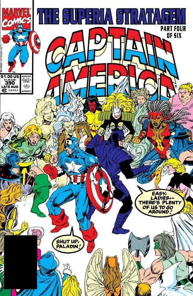 Cover of Captain America #390