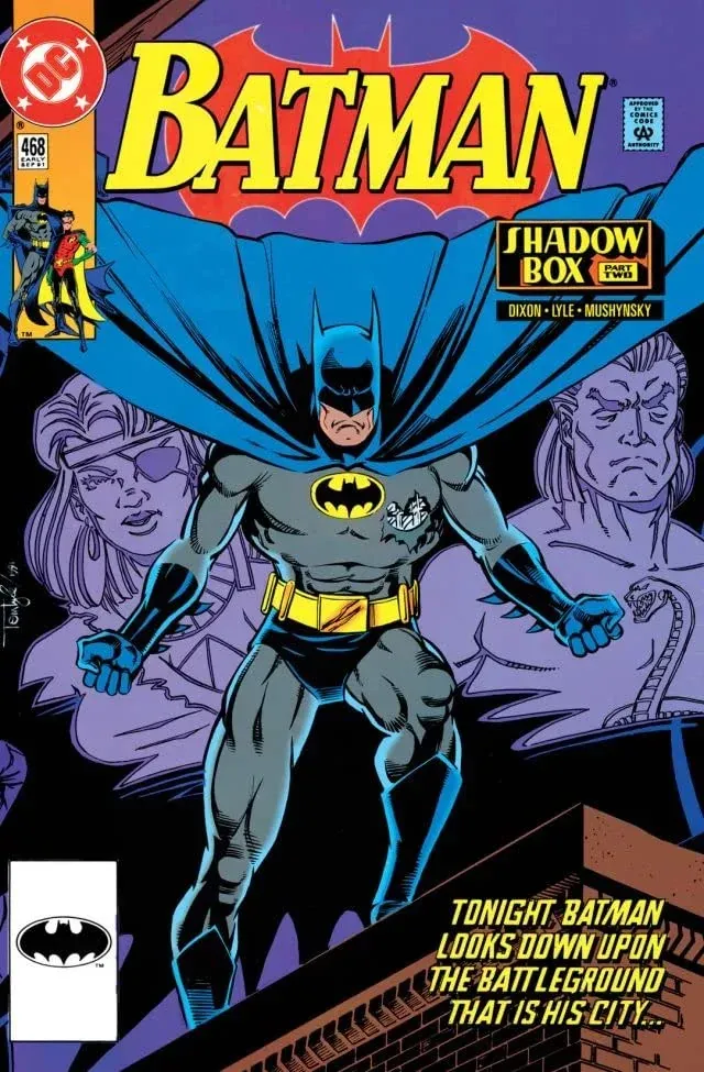 Cover of Batman #468
