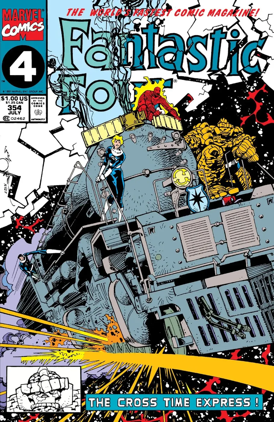 Cover of Fantastic Four #354