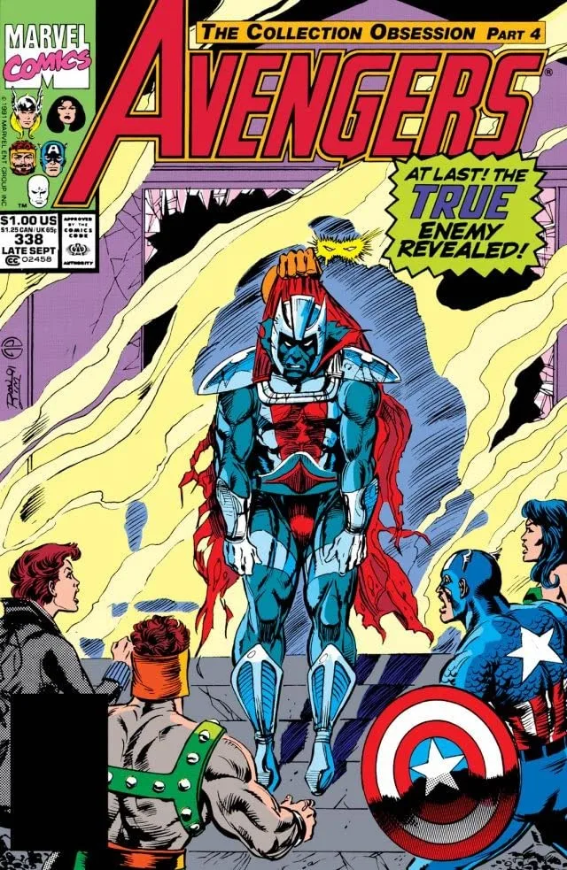 Cover of The Avengers #338