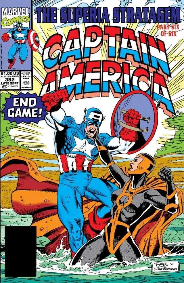 Cover of Captain America #392
