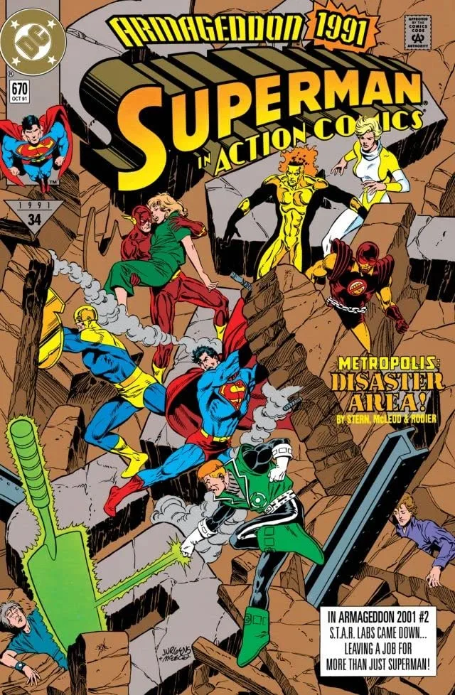 Cover of Action Comics #670