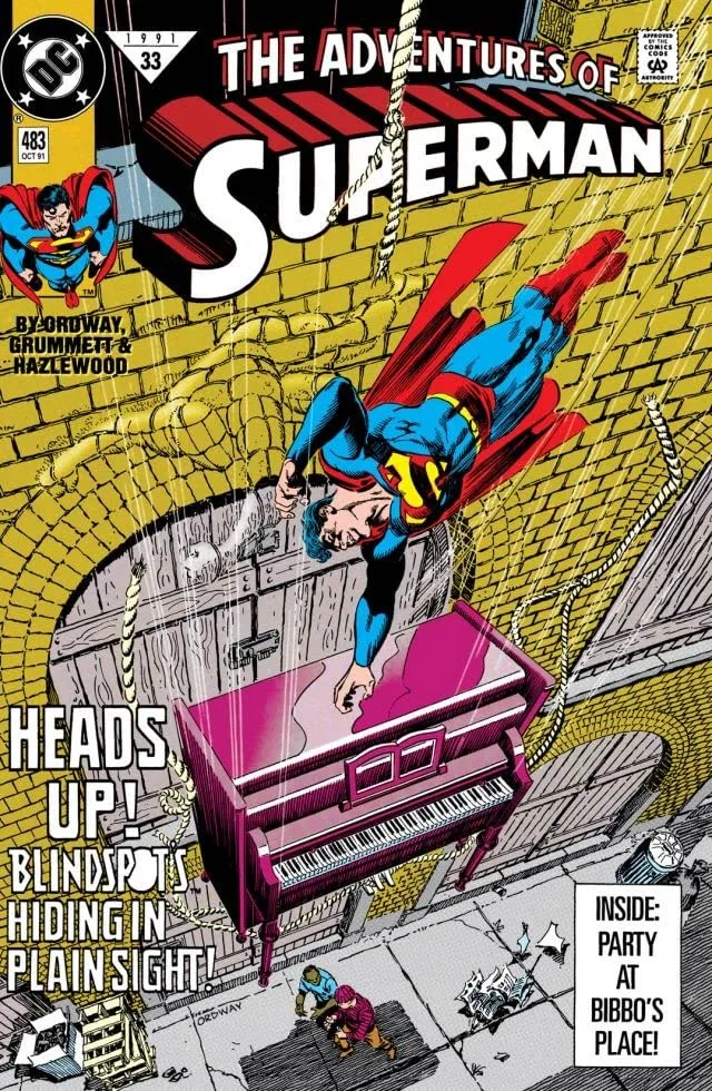 Cover of Adventures of Superman #483