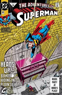 Cover of Adventures of Superman #483