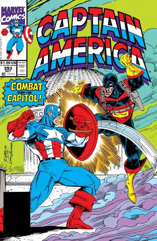 Cover of Captain America #393