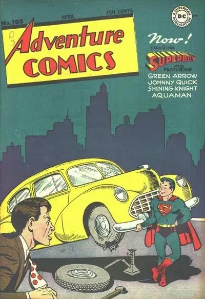 Cover of Adventure Comics #103