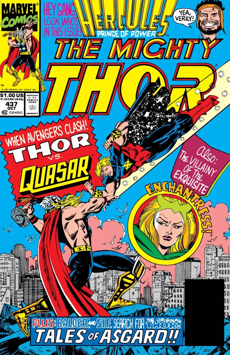 Cover of Thor #437