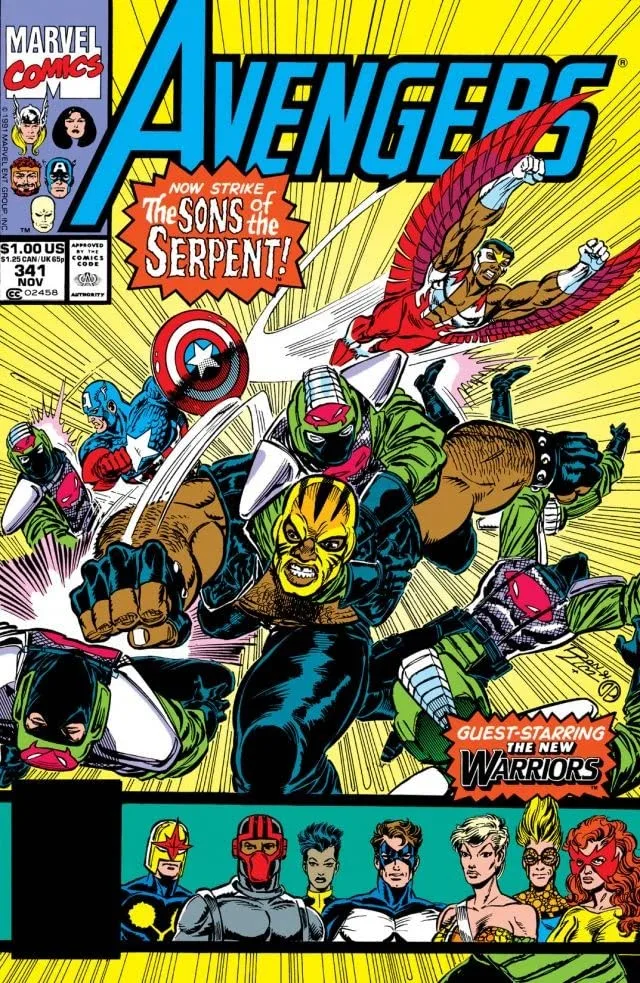 Cover of The Avengers #341
