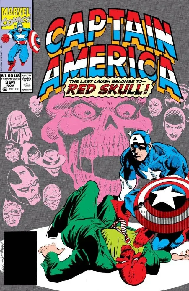 Cover of Captain America #394